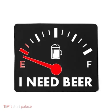 Funny I Need Beer Gas Meter  Mousepad