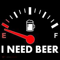 Funny I Need Beer Gas Meter  Visor thumb 3
