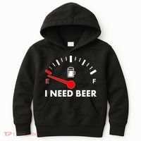 Funny I Need Beer Gas Meter  Kids Hoodie thumb 0