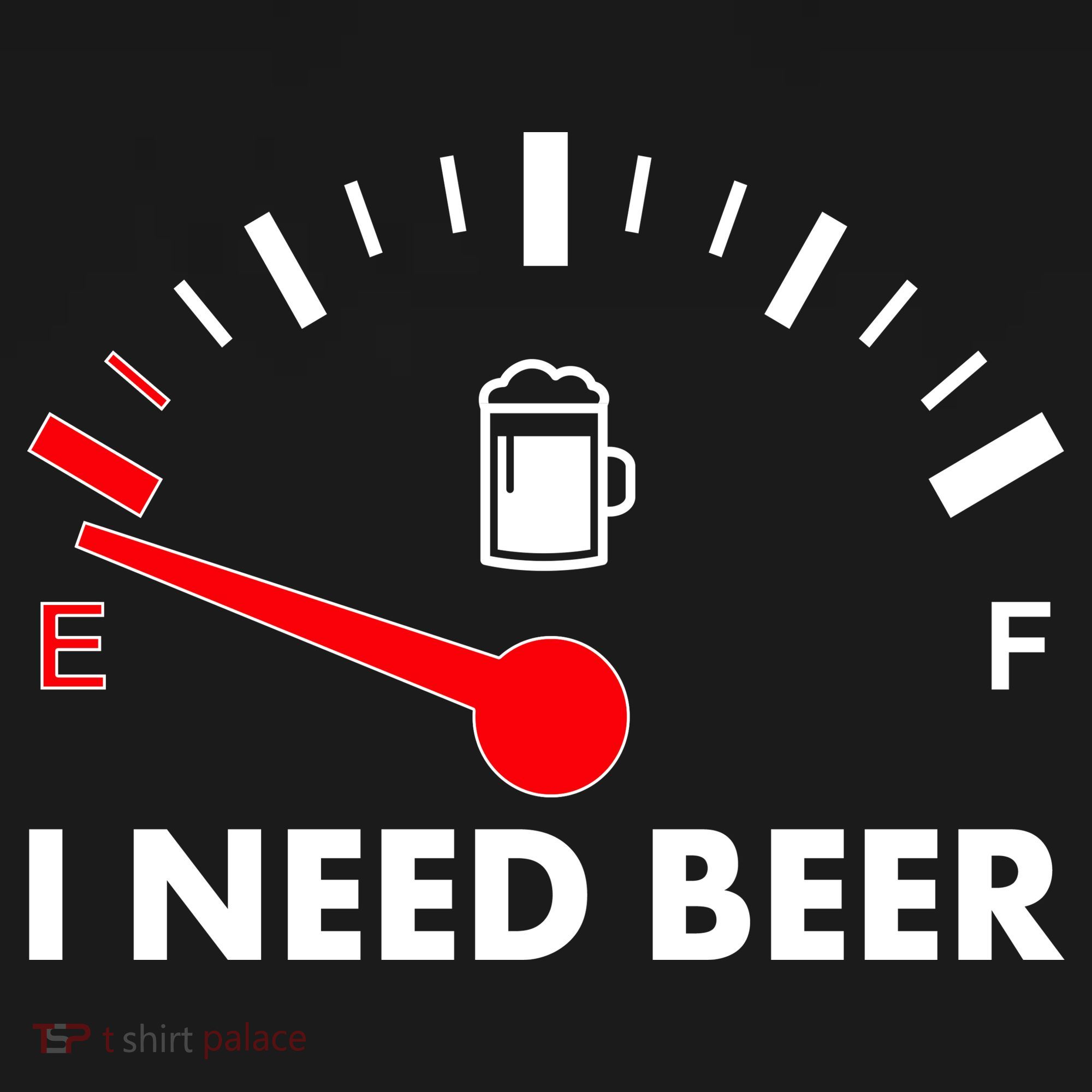 Funny I Need Beer Gas Meter  Kids Long Sleeve Shirt