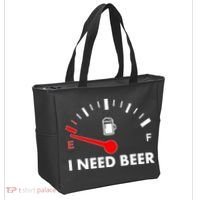 Funny I Need Beer Gas Meter  Tote Bag thumb 2