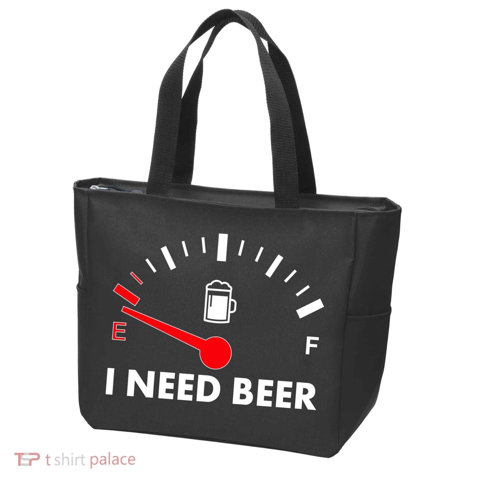 Funny I Need Beer Gas Meter  Tote Bag