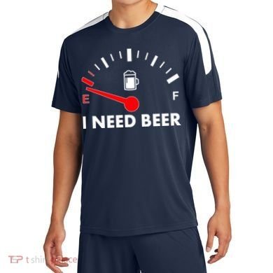 Funny I Need Beer Gas Meter  Soccer Jersey