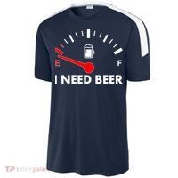 Funny I Need Beer Gas Meter  Sport-Tek Competitor United Soccer Jersey thumb 2