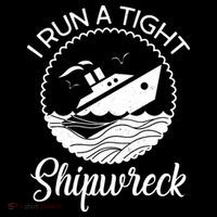 Funny I Run a Tight Shipwreck Backpack thumb 2