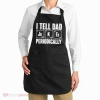 Funny I Tell Dad Jokes Periodically Father's Day Apron thumb 2