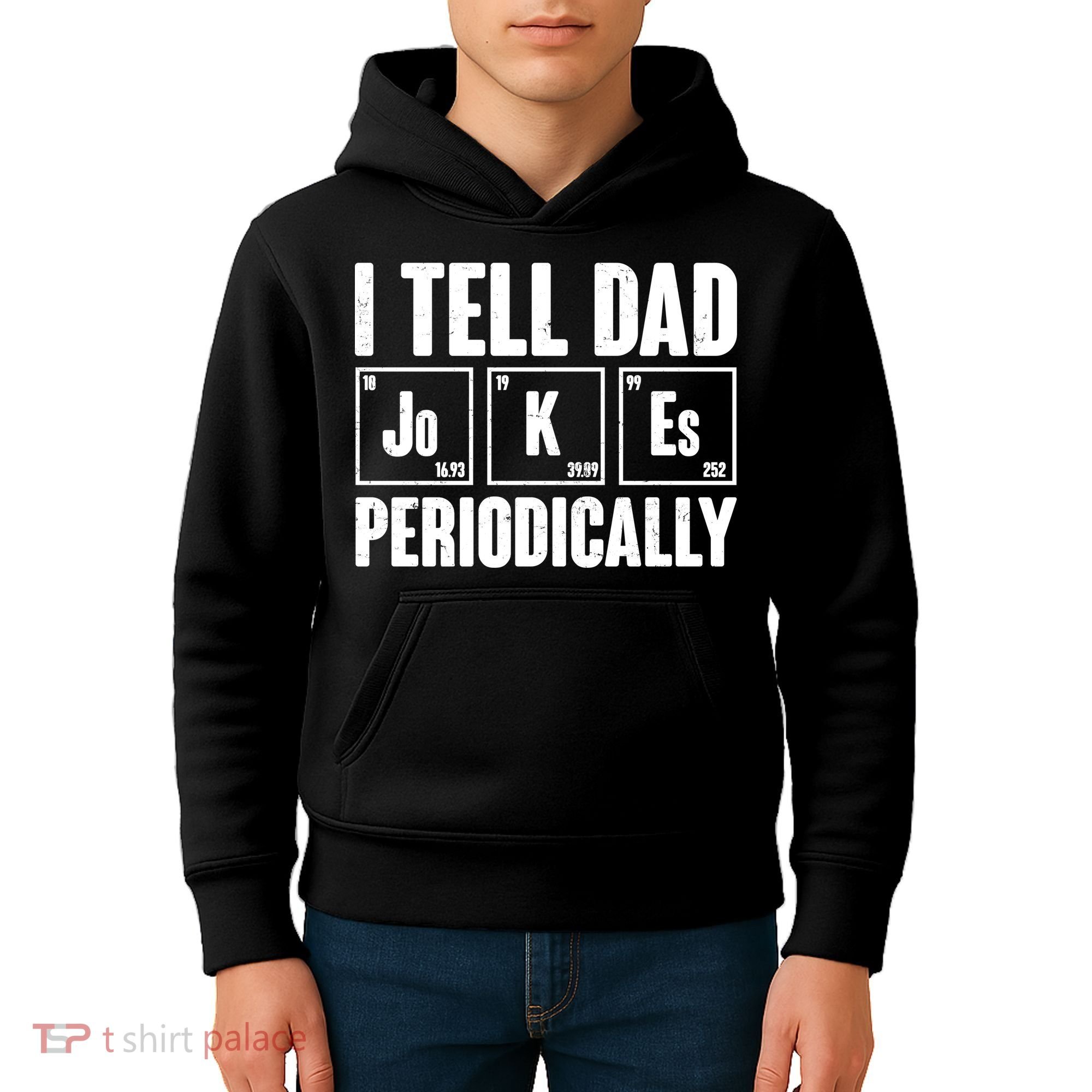 Funny I Tell Dad Jokes Periodically Father's Day Kids Hoodie