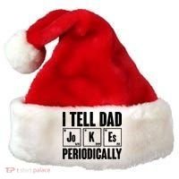 Funny I Tell Dad Jokes Periodically Father's Day Santa Hat thumb 0