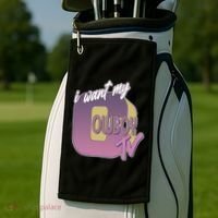 Funny I Want My Cowboy TV Golf Towel thumb 2