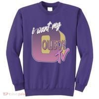 Funny I Want My Cowboy TV Sweatshirt thumb 0