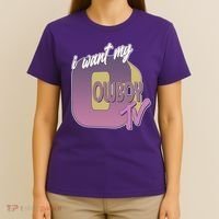 Funny I Want My Cowboy TV T-Shirt thumb 4