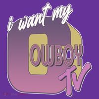Funny I Want My Cowboy TV Coaster thumb 2