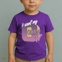 Funny I Want My Cowboy TV Toddler T-Shirt thumb 2