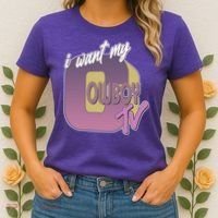 Funny I Want My Cowboy TV Women's T-Shirt thumb 2
