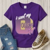 Funny I Want My Cowboy TV Women's T-Shirt thumb 3
