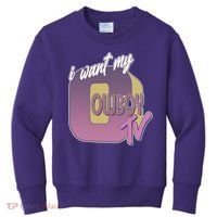 Funny I Want My Cowboy TV Kids Sweatshirt thumb 0
