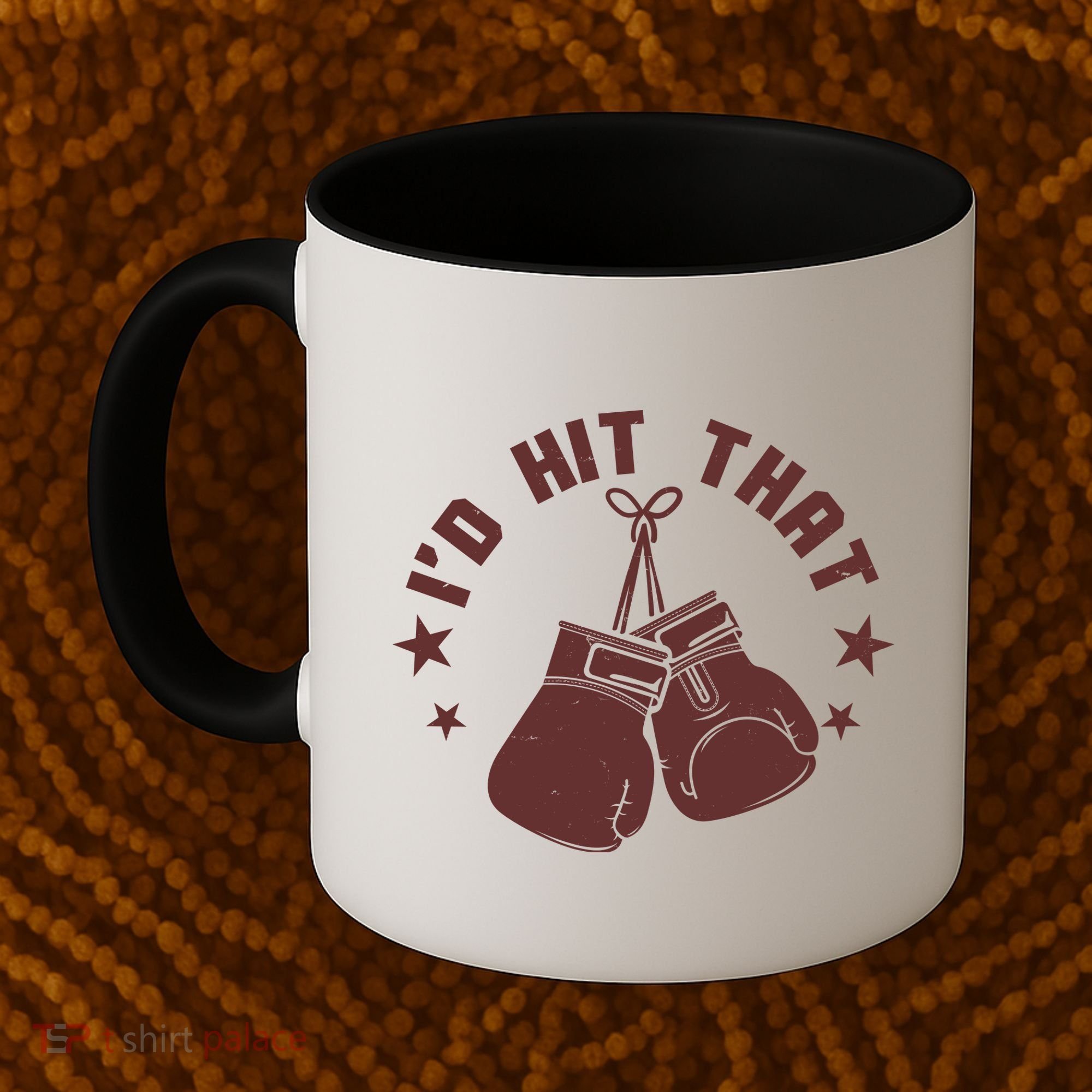 Funny I'D Hit That Boxing Fan Coffee Mug