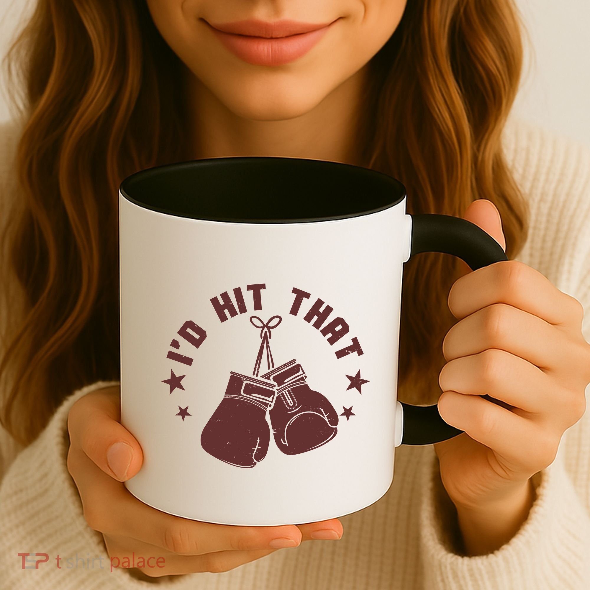 Funny I'D Hit That Boxing Fan Coffee Mug