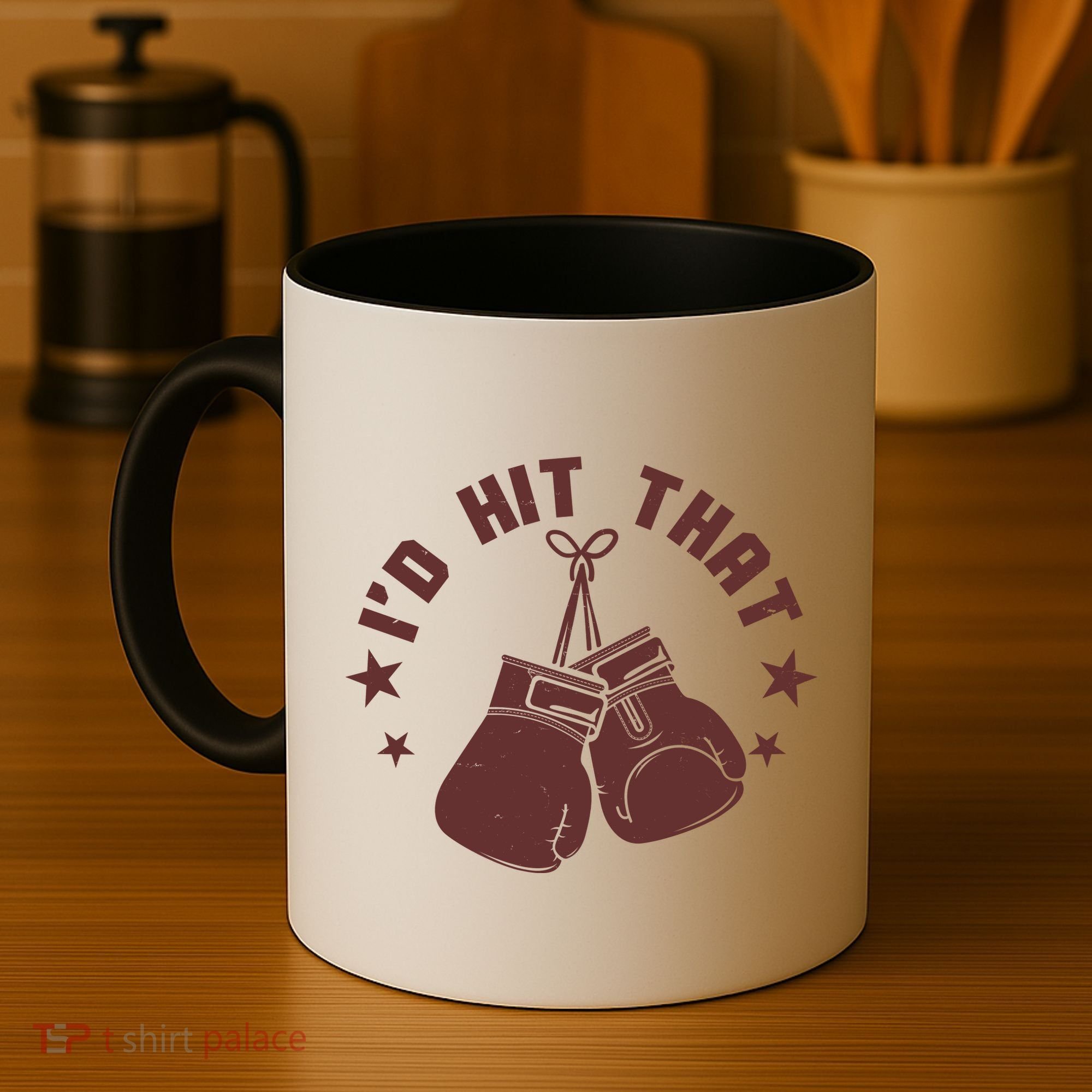 Funny I'D Hit That Boxing Fan Coffee Mug