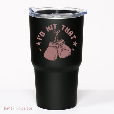 Funny I'D Hit That Boxing Fan Tumbler