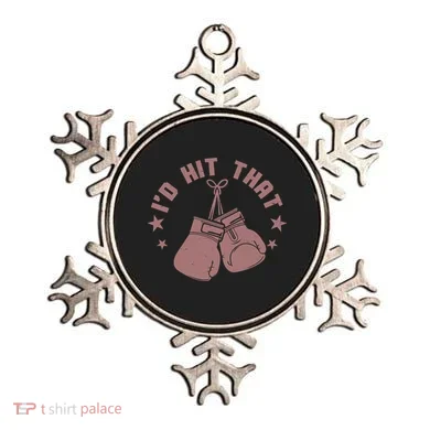Funny I'D Hit That Boxing Fan Ornament