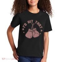 Funny I'D Hit That Boxing Fan Kids T-Shirt thumb 2