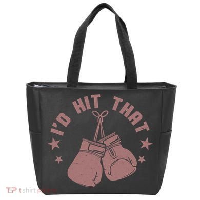 Funny I'D Hit That Boxing Fan Tote Bag