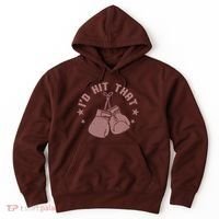 Funny I'D Hit That Boxing Fan Hoodie thumb 0