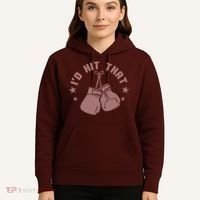 Funny I'D Hit That Boxing Fan Hoodie thumb 5