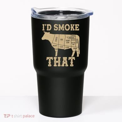 Funny I'd Smoke That Cattle Meat Cuts Tumbler