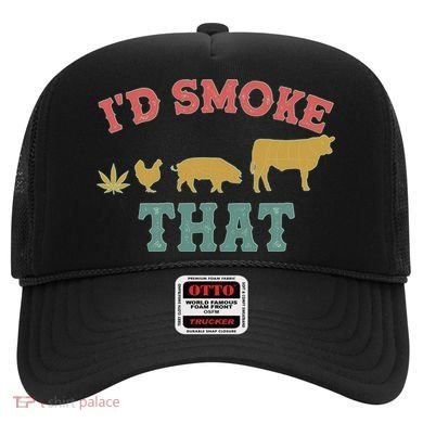 Funny I'd Smoke That Marijuana Leaf Hat