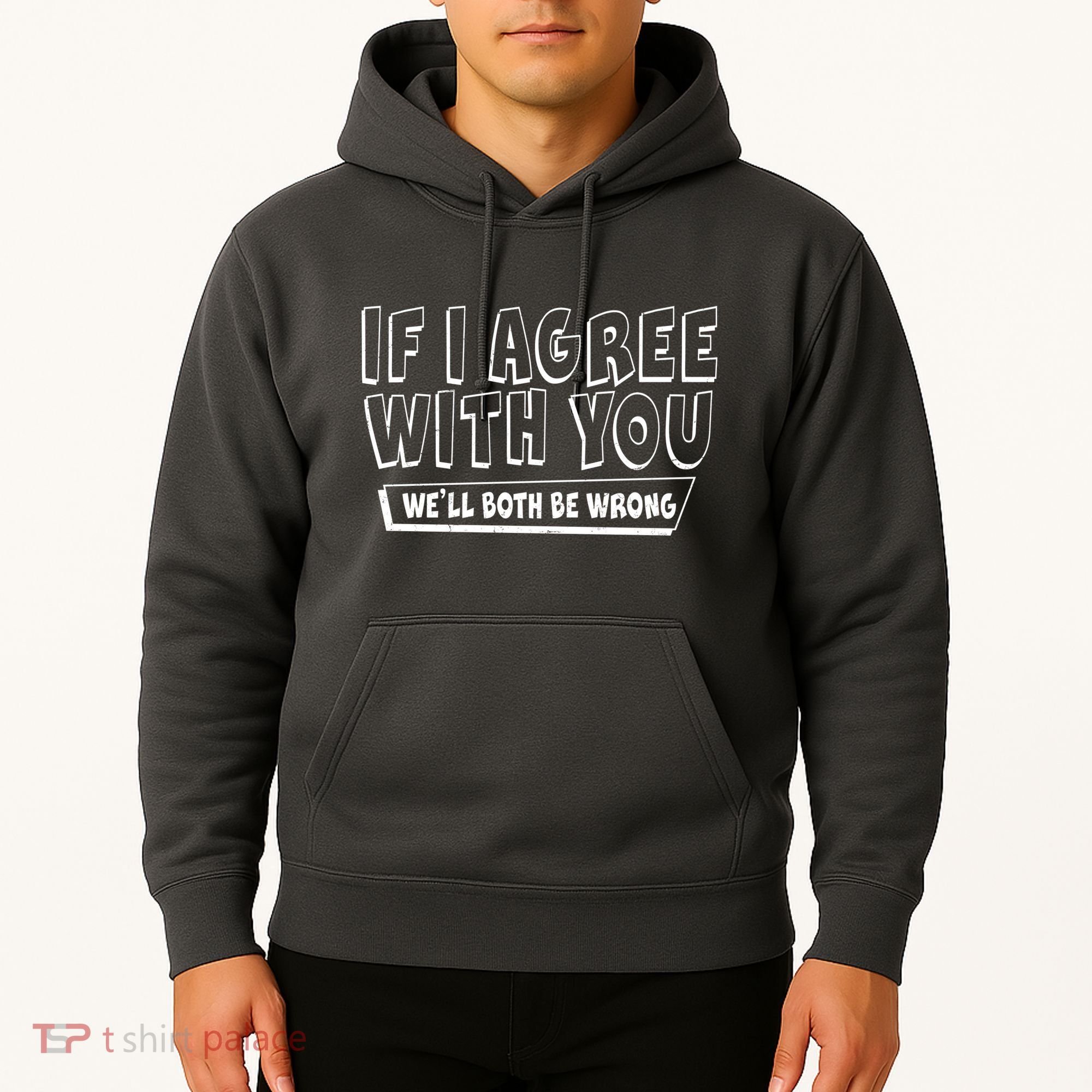 Funny If I Agree With You - We'll Both Be Wrong  Hoodie