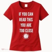 Funny If You Can Read This You Are Too Close Women's T-Shirt thumb 0