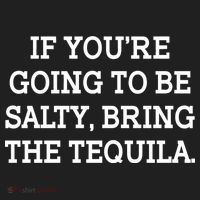 Funny If You're Going To Be Salty Bring The Tequila Golf Towel thumb 3