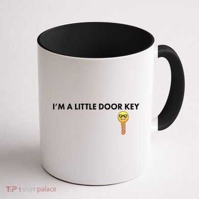 Funny I'm A Little Door Key Coffee Mug back
