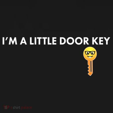 Funny I'm A Little Door Key Coaster