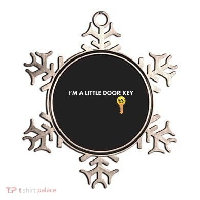 Funny I'm A Little Door Key Ornament