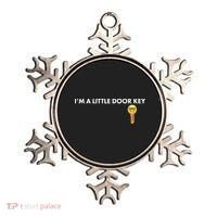 Funny I'm A Little Door Key Ornament thumb 0