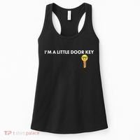 Funny I'm A Little Door Key Women's Tank Top thumb 0
