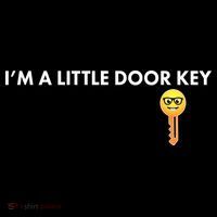 Funny I'm A Little Door Key Toddler Hoodie thumb 2