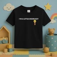 Funny I'm A Little Door Key Toddler T-Shirt thumb 3