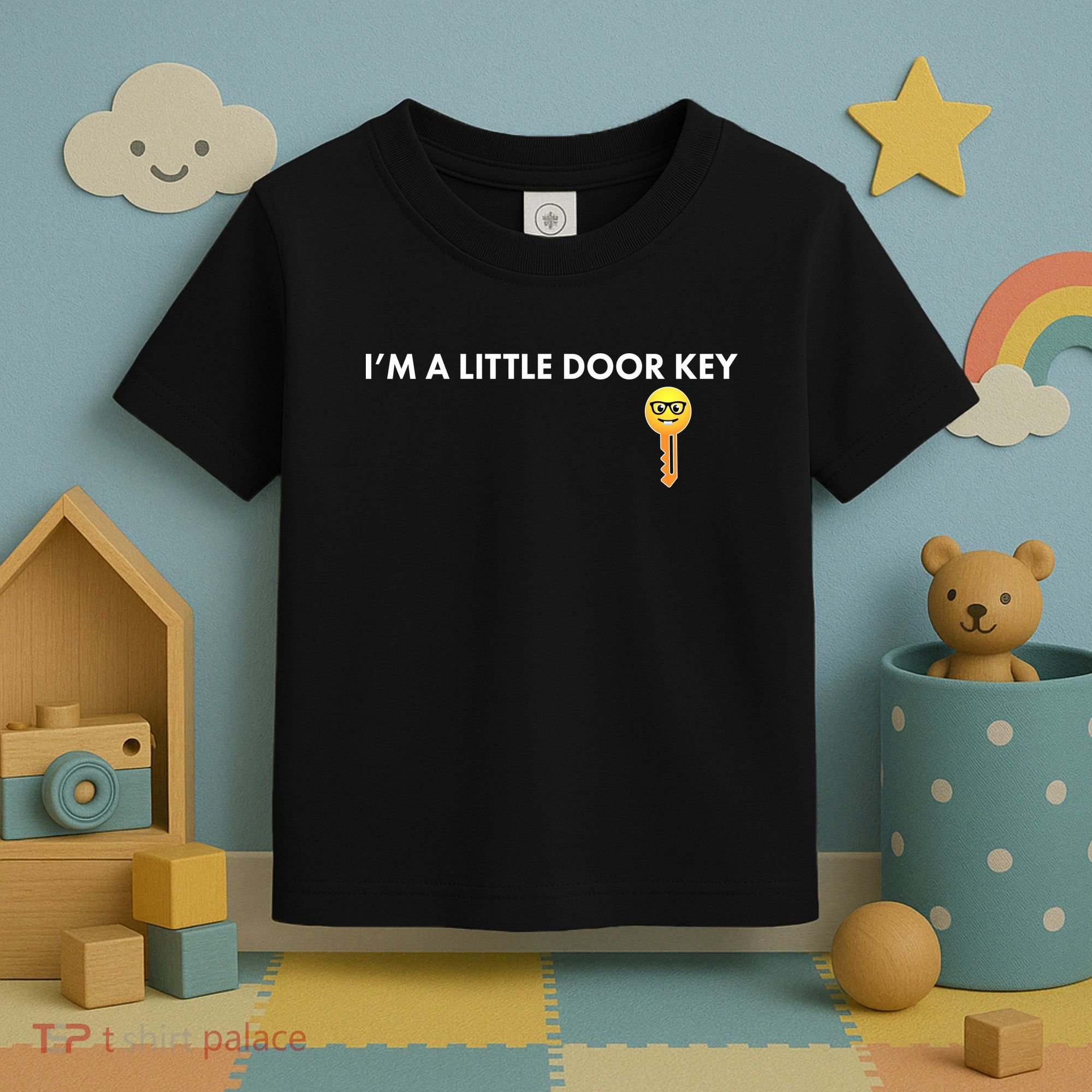 Funny I'm A Little Door Key Toddler T-Shirt