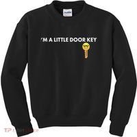 Funny I'm A Little Door Key Kids Sweatshirt thumb 0