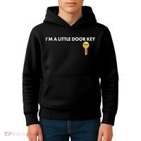 Funny I'm A Little Door Key Kids Hoodie thumb 4