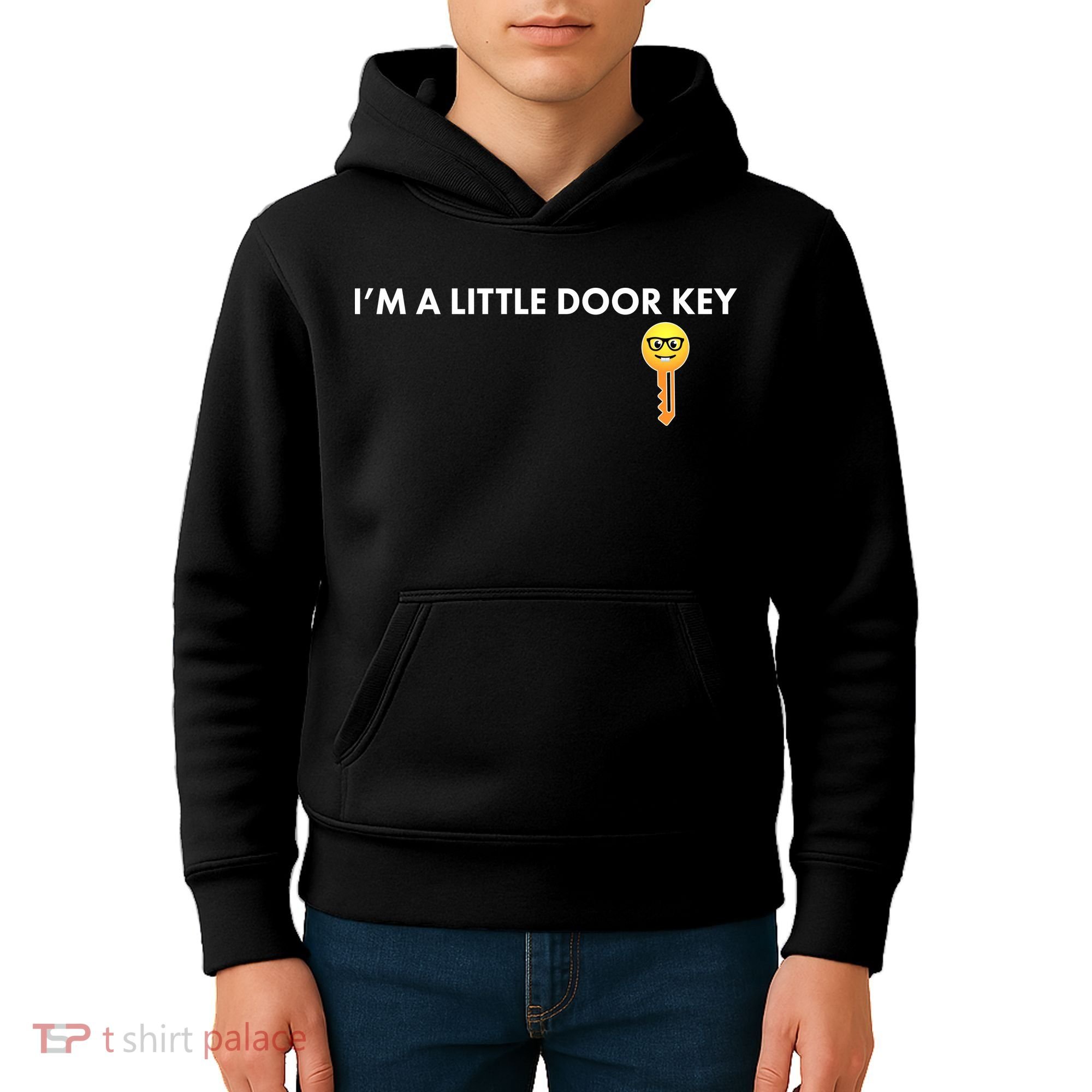 Funny I'm A Little Door Key Kids Hoodie
