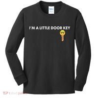 Funny I'm A Little Door Key Kids Long Sleeve Shirt thumb 0