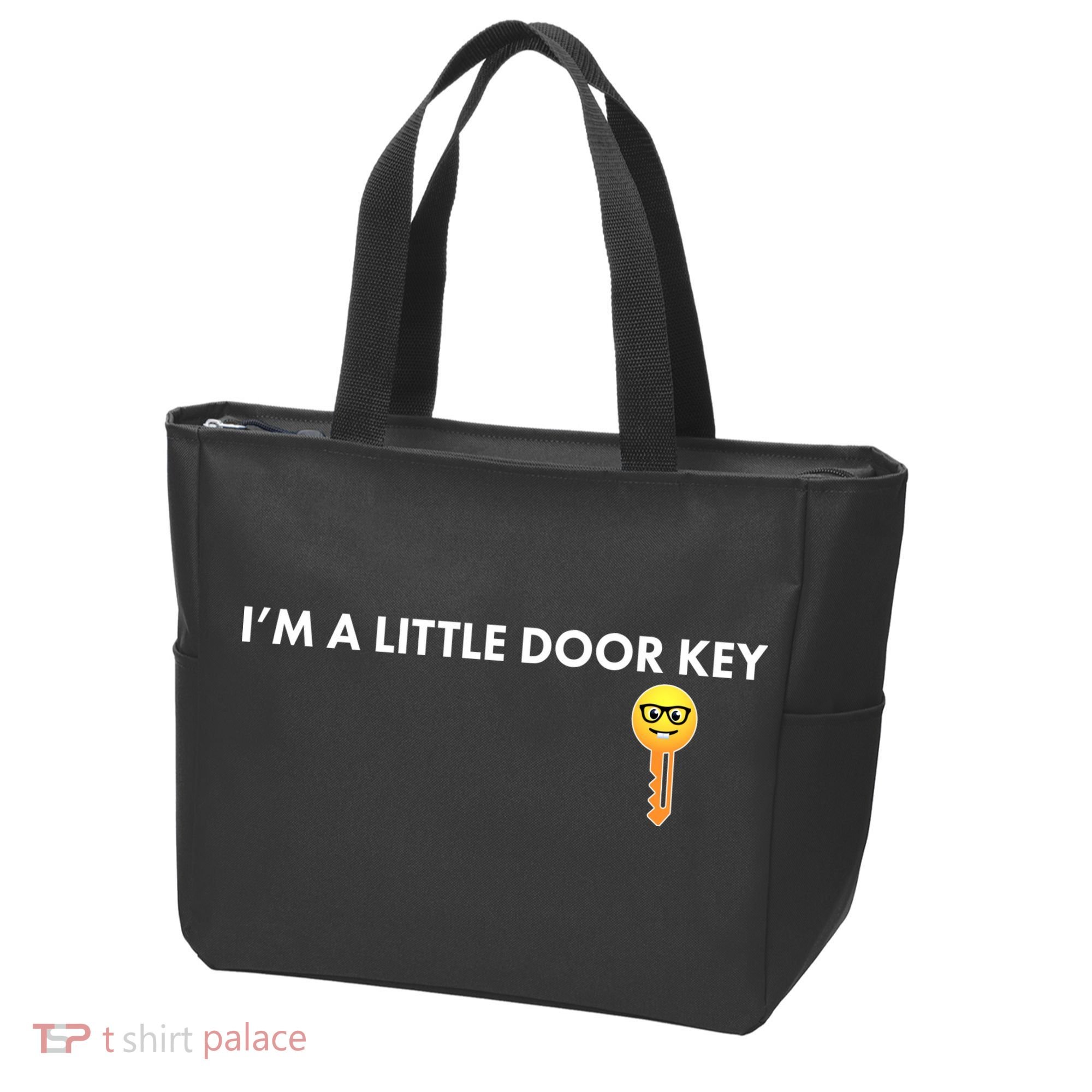 Funny I'm A Little Door Key Tote Bag