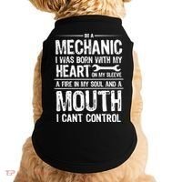 Funny I'm A Mechanic Quote Doggie Tank thumb 0