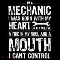 Funny I'm A Mechanic Quote Polo thumb 3