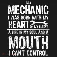 Funny I'm A Mechanic Quote Ornament thumb 1